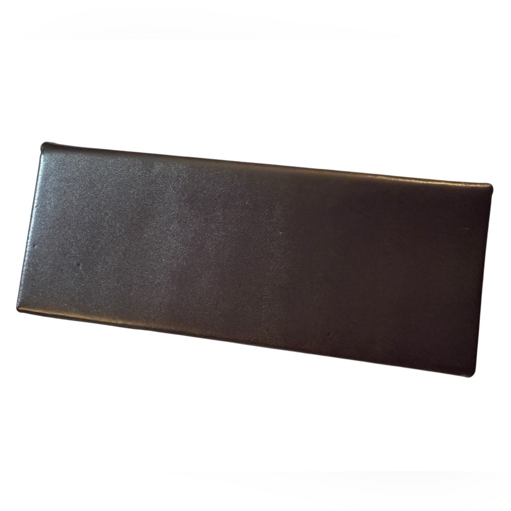 Anne Klein Espresso Embossed Leather Glasses Holder - Picture 10 of 14